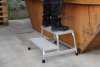 Schodki montażowe ze stopniami z kraty aluminiowej Krause STABILO  4 stopnie  805348
